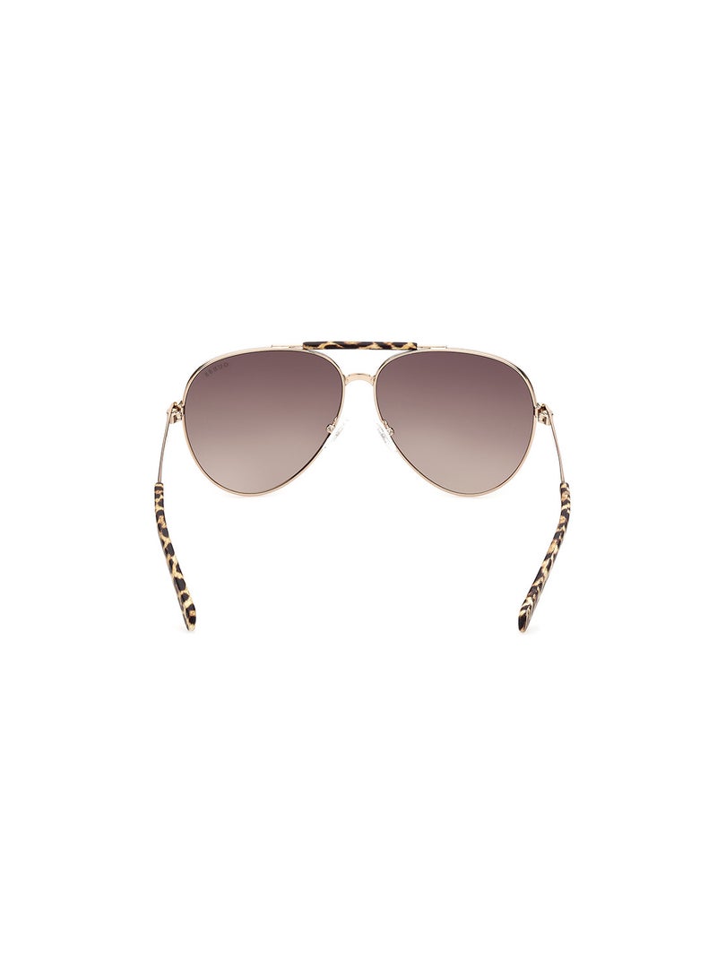 GUESS Unisex UV Protection Pilot Sunglasses - GU520932F61 - Lens Size: 61 Mm - Image 4